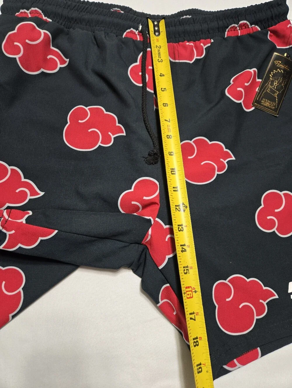 NWT Primitive x Naruto Shippuden Men's Akatsuki Swimming Board Shorts sz XL